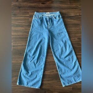 Cos wide leg high rise jeans size 28